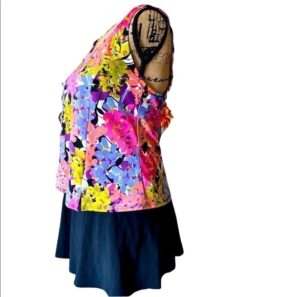 Swimsuit TANKINI One-Piece Swimsuit Size EU 40 US 10 - Picture 2 of 9